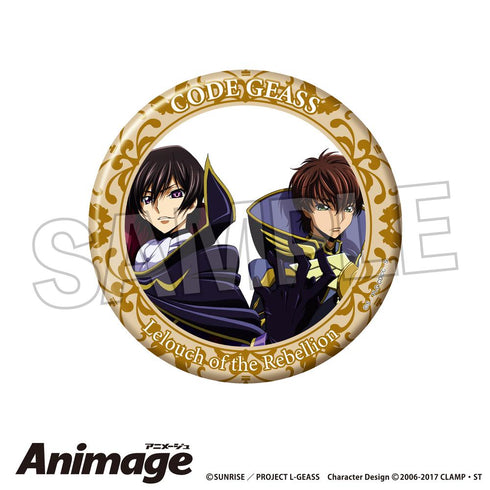 『コードギアス 反逆のルルーシュ』Animageギラギラ缶バッジ 大 vol.2 D